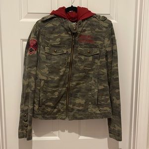 Harley Davidson Camo jacket, size medium